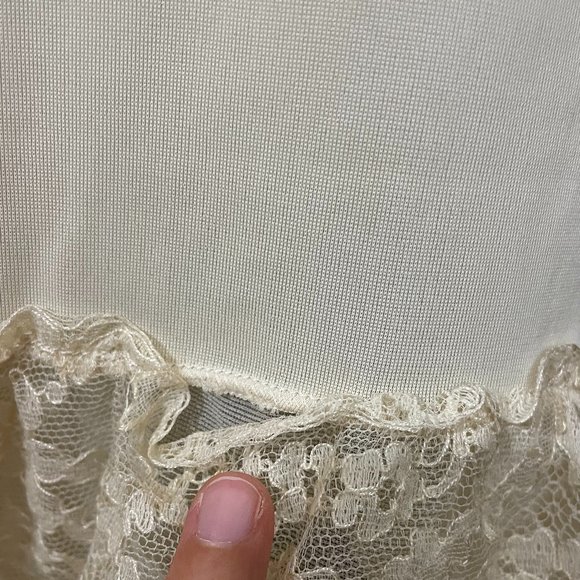 VTG 50s/60s Cream Half Slip - Picture 6 of 8